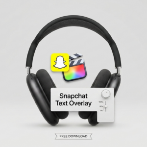 Text Like Snapchat FCP Plugin